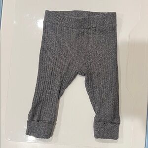 Kate Quinn Charcoal Ribbed Leggings